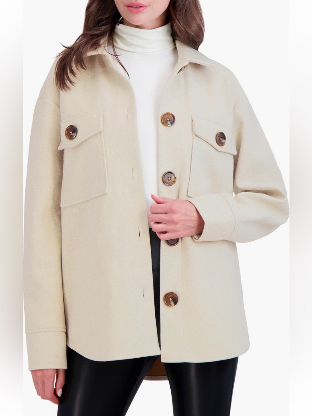 Ookie & Lala Faux Wool Shacket